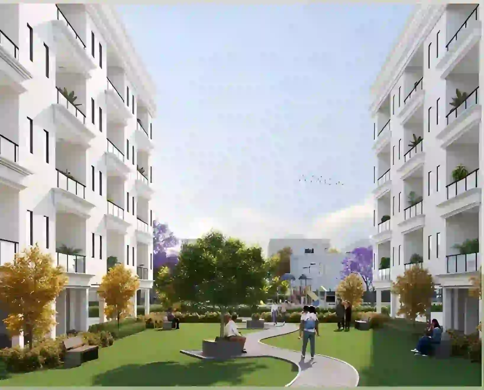 Meffier Floor Sohna Luxury Builder floors Open and Green Area